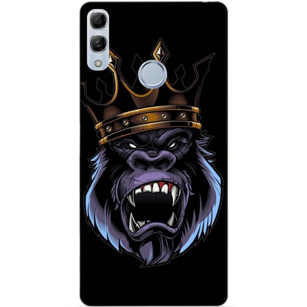 

Силиконовый чехол бампер Candy для Huawei Honor 10 Lite Обезьяна в короне