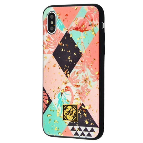 

TPU+PC "Confetti Print" для Apple iPhone XS Max (6.5") Абстракция с цветами (94657)