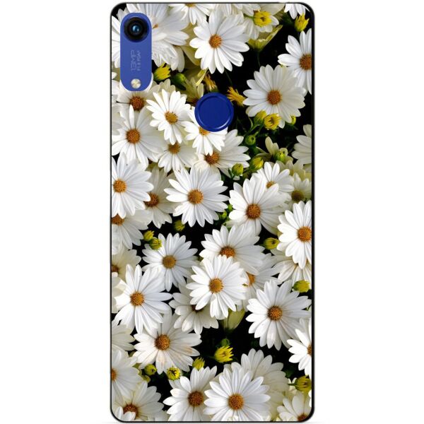 

Силиконовый чехол бампер Candy для Huawei Honor 8a Ромашки