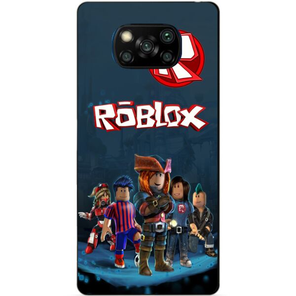

Силиконовый бампер чехол Candy для Xiaomi Poco X3 с рисунком Roblox