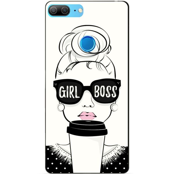 

Силиконовый чехол бампер Candy для Huawei Honor 9 Lite Girl Boss