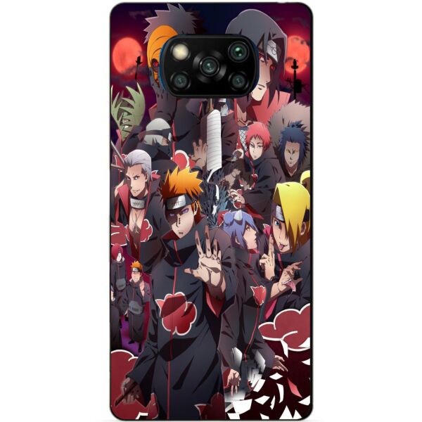 

Силиконовый бампер чехол Candy для Xiaomi Poco X3 с рисунком Наруто аниме