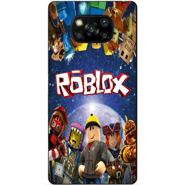 

Силиконовый бампер чехол Candy для Xiaomi Poco X3 с рисунком Роблокс