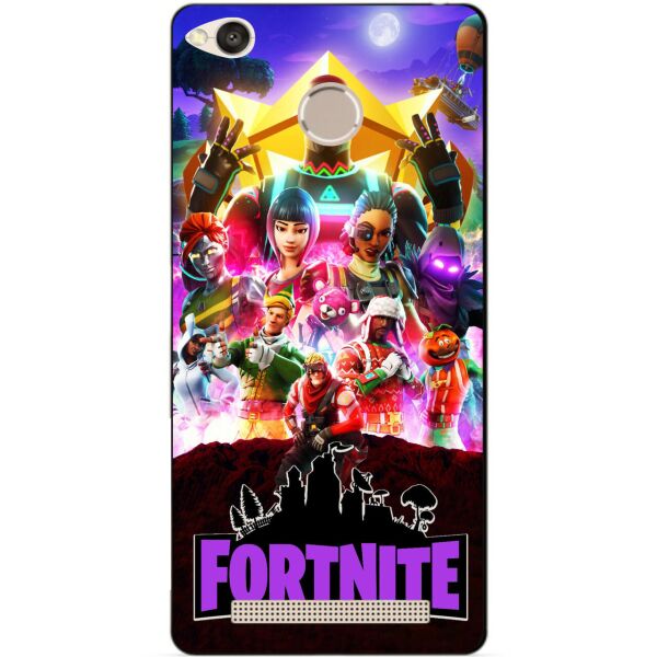 

Силиконовый бампер чехол Candy для Xiaomi Redmi 3s с рисунком Fortnite Фортнайт