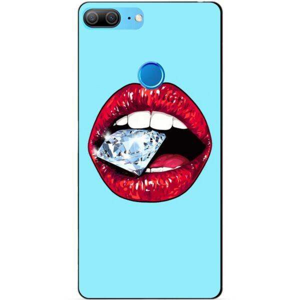 

Силиконовый чехол бампер Candy для Huawei Honor 9 Lite Алмаз
