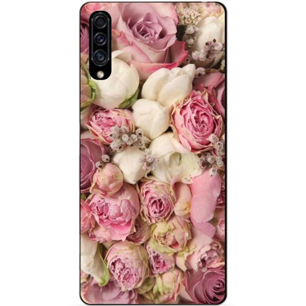 

Чехол силиконовый Candy для Samsung A30s с рисунком Розовые пионы