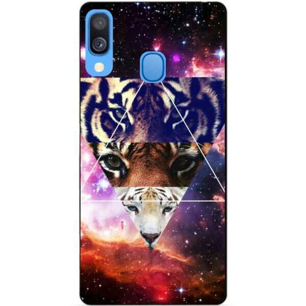

Чехол силиконовый Candy для Samsung A40 2019 Galaxy A405f с рисунком Галактика