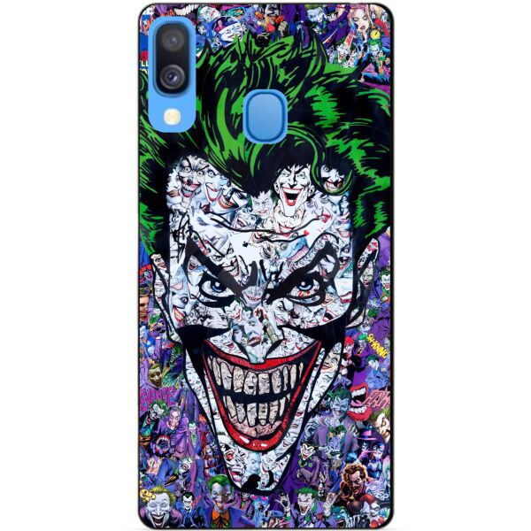 

Чехол силиконовый Candy для Samsung A40 2019 Galaxy A405f с рисунком Джокер