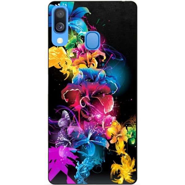 

Чехол силиконовый Candy для Samsung A40 2019 Galaxy A405f с рисунком Лилии
