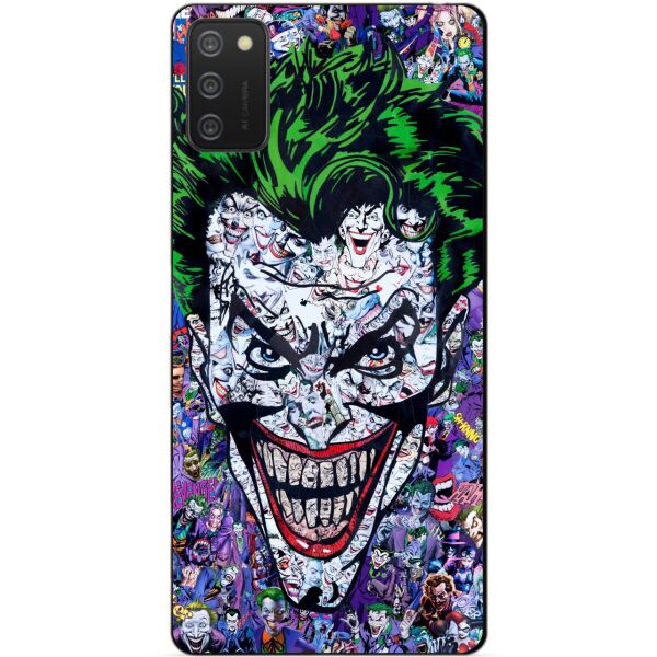 

Силиконовый бампер чехол Candy для Samsung A02s с рисунком Джокер