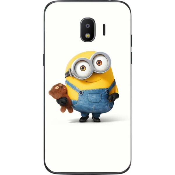 

Силиконовый чехол бампер Candy для Samsung J2 2018 Galaxy J250 с рисунком Миньон Боб