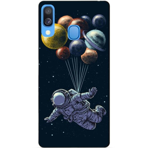 

Чехол силиконовый Candy для Samsung A40 2019 Galaxy A405f с рисунком Планеты