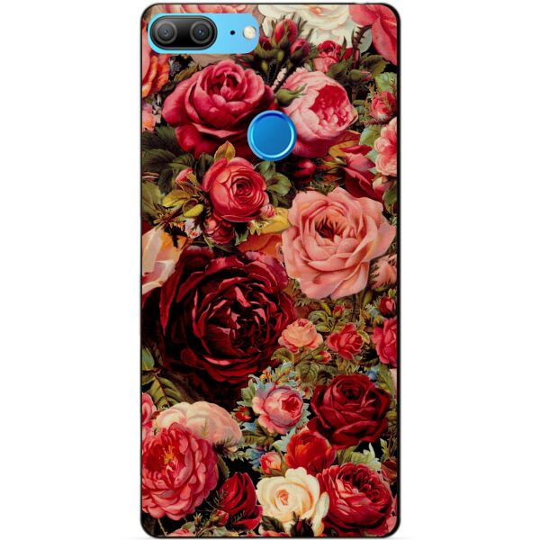 

Силиконовый чехол бампер Candy для Huawei Honor 9 Lite Красные розы