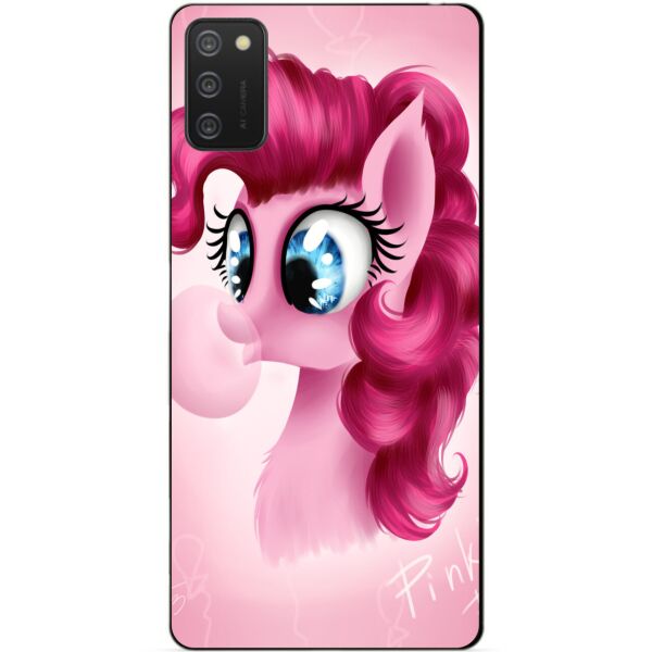 

Силиконовый бампер чехол Candy для Samsung A02s с рисунком Пони Пинки Пай
