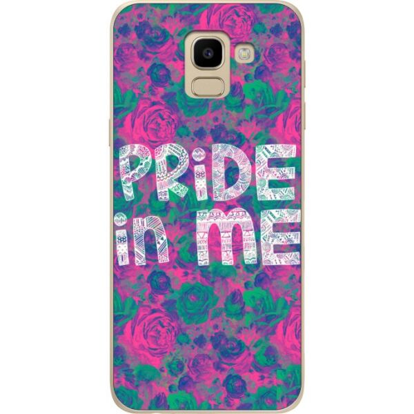 

Силиконовый чехол бампер Candy для Samsung J6 2018 Galaxy J600 Pride in me
