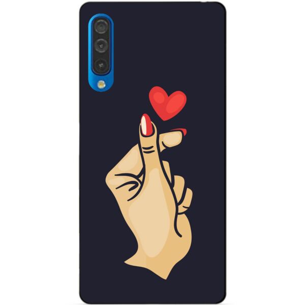 

Чехол силиконовый Candy для Samsung A50 2019 Galaxy A505f с рисунком Знак Любви