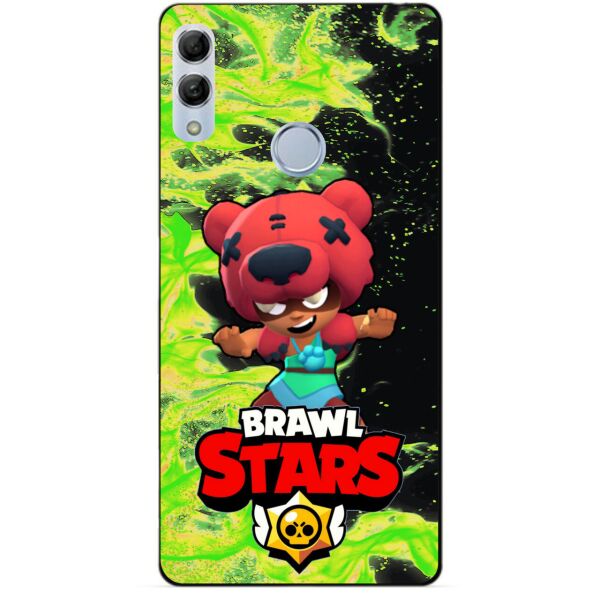 

Силиконовый бампер чехол Candy для Huawei Honor 10 Lite с героем Brawl Stars Нита