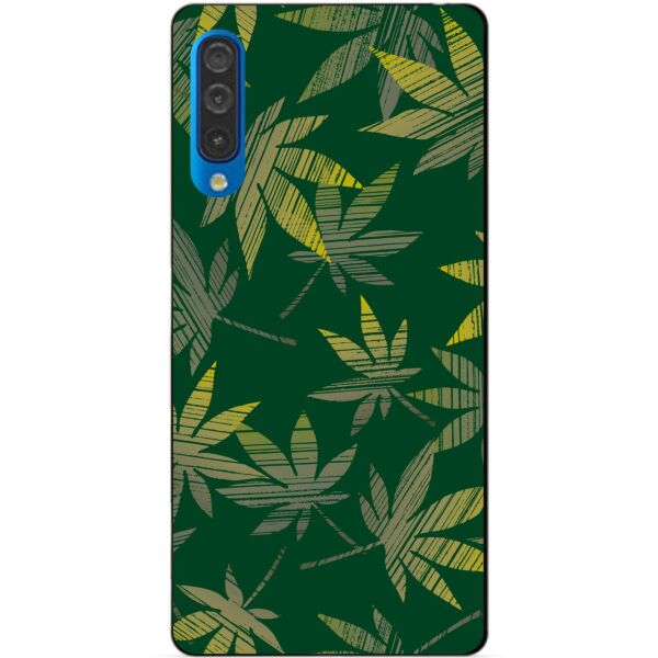

Чехол силиконовый Candy для Samsung A50 2019 Galaxy A505f с рисунком Канабис