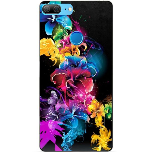 

Силиконовый чехол бампер Candy для Huawei Honor 9 Lite Неоновые лилии