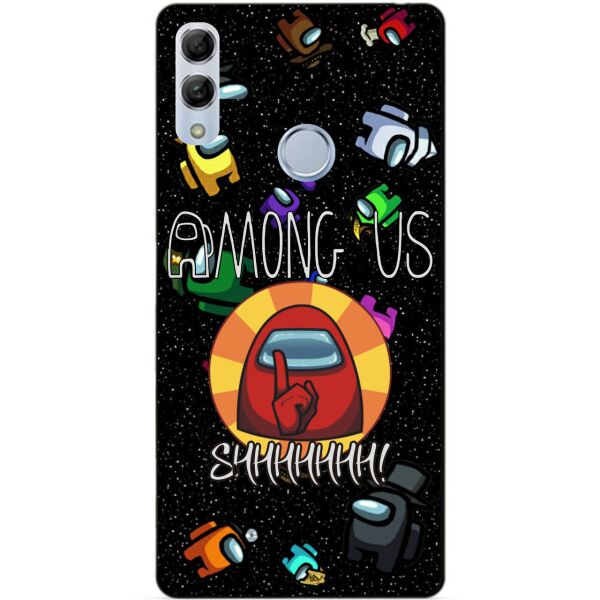 

Силиконовый бампер чехол Candy для Huawei Honor 10 Lite с рисунком Among Us