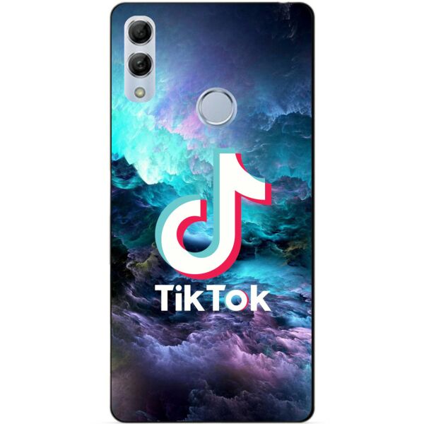 

Силиконовый бампер чехол Candy для Huawei Honor 10 Lite с рисунком Tik Tok