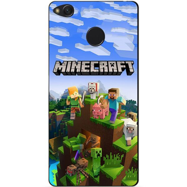 

Силиконовый бампер чехол Candy для Xiaomi Redmi 4x с рисунком Minecraft