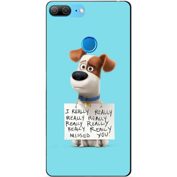 

Силиконовый чехол бампер Candy для Huawei Honor 9 Lite Песик Макс