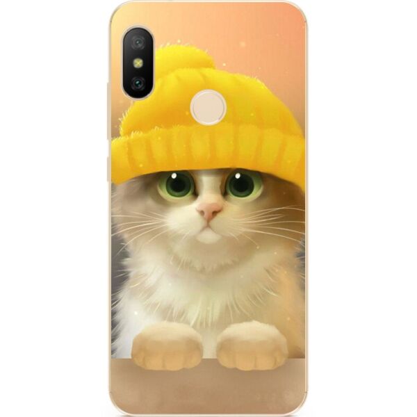 

Силиконовый чехол бампер Candy для Xiaomi Mi A2 с рисунком Кошечка