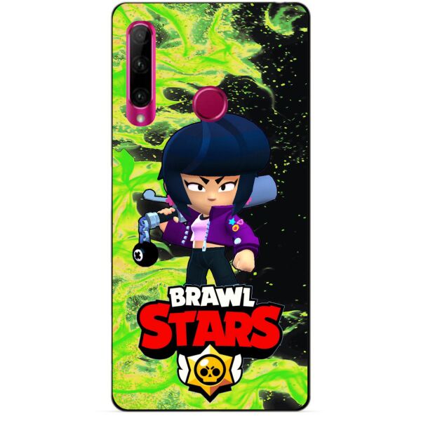 

Силиконовый бампер чехол Candy для Huawei Honor 10i с героем Brawl Stars Биби