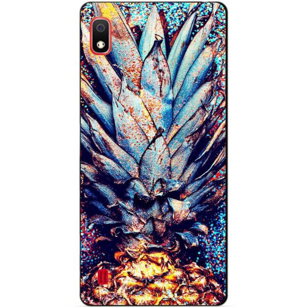 

Силиконовый бампер чехол Candy для Samsung A10 2019 Galaxy A105f с рисунком Ананас