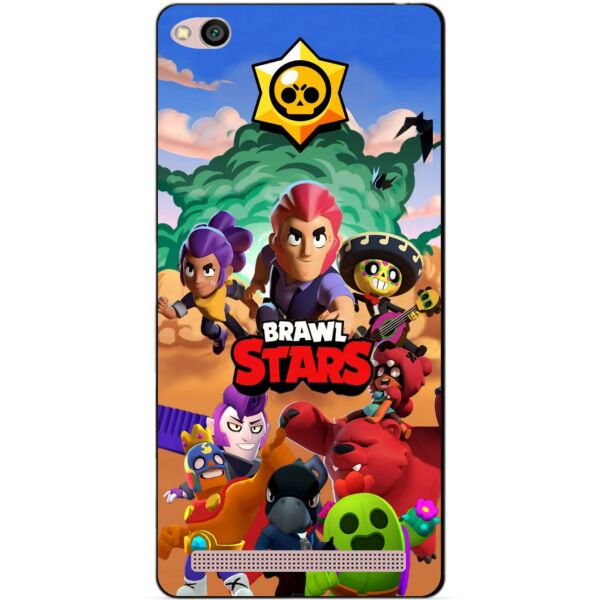 

Силиконовый бампер чехол Candy для Xiaomi Redmi 5a с рисунком Brawl Stars