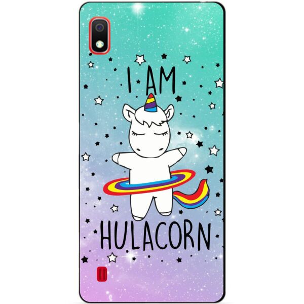 

Силиконовый бампер чехол Candy для Samsung A10 2019 Galaxy A105f с рисунком Единорог
