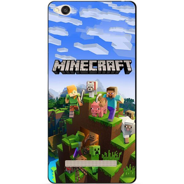 

Силиконовый бампер чехол Candy для Xiaomi Redmi 5a с рисунком Minecraft