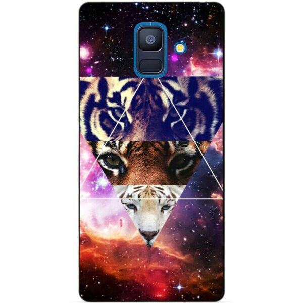 

Чехол силиконовый Candy для Samsung A6 2018 с рисунком Галактика