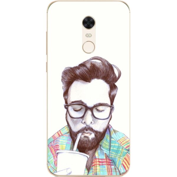 

Силиконовый чехол бампер Candy для Xiaomi Redmi 5 с рисунком Men