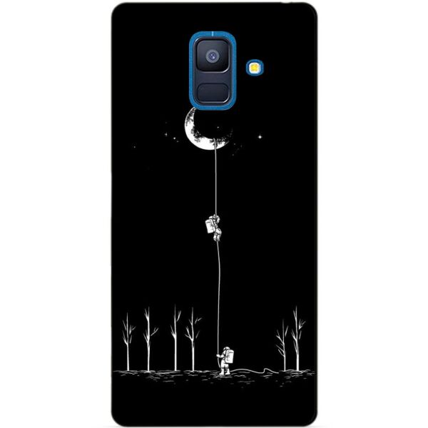 

Чехол силиконовый Candy для Samsung A6 2018 с рисунком Луна