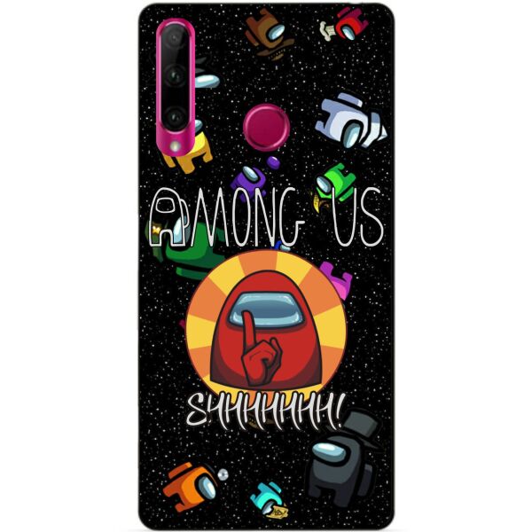 

Силиконовый бампер чехол Candy для Huawei Honor 10i с рисунком Among Us