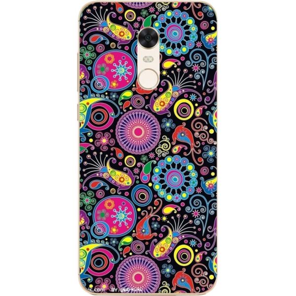 

Силиконовый чехол бампер Candy для Xiaomi Redmi 5 с рисунком Восточные Узоры