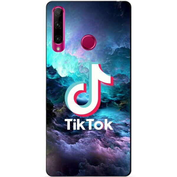 

Силиконовый бампер чехол Candy для Huawei Honor 10i с рисунком Tik Tok