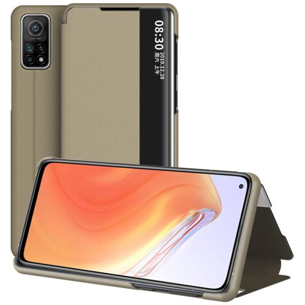 

Чехол-книжка Smart View Cover для Xiaomi Mi 10T / Mi 10T Pro Золотой (166182)