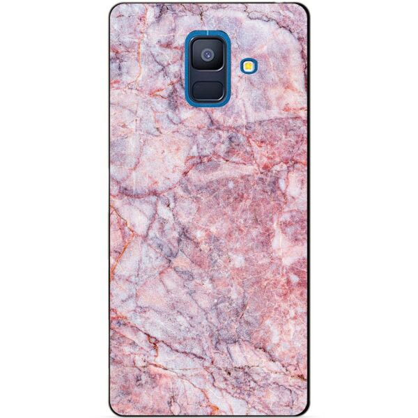

Чехол силиконовый Candy для Samsung A6 2018 с рисунком Розовый мрамор