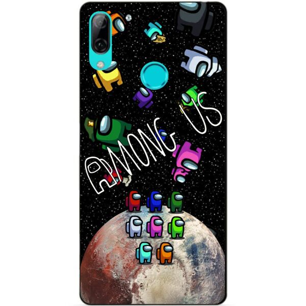 

Силиконовый чехол бампер Candy для Huawei P Smart 2019 с рисунком Амонг Ас