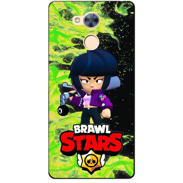 

Силиконовый бампер чехол Candy для Huawei Honor 6a с Героем Brawl Stars Биби