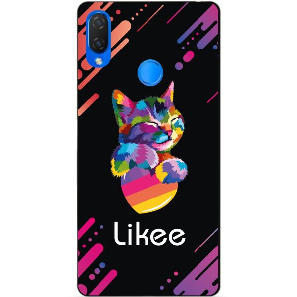 

Силиконовый чехол бампер Candy для Huawei P Smart Plus с рисунком Likee