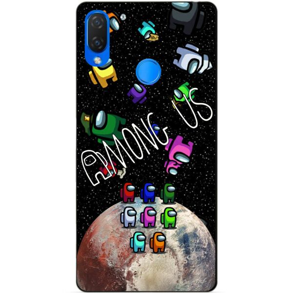 

Силиконовый чехол бампер Candy для Huawei P Smart Plus с рисунком Амонг Ас