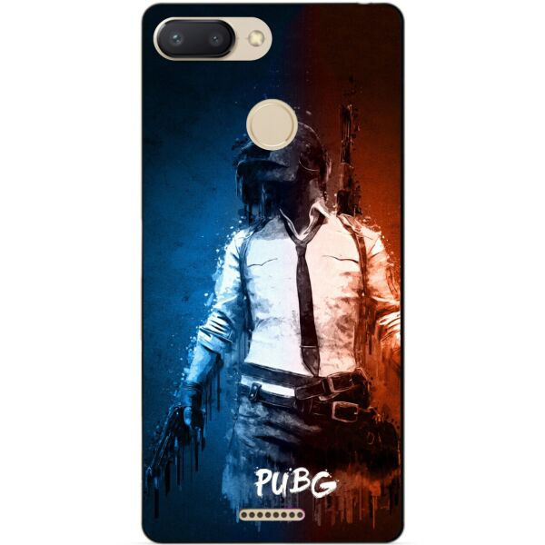 

Силиконовый бампер чехол Candy для Xiaomi Redmi 6 с рисунком PUBG