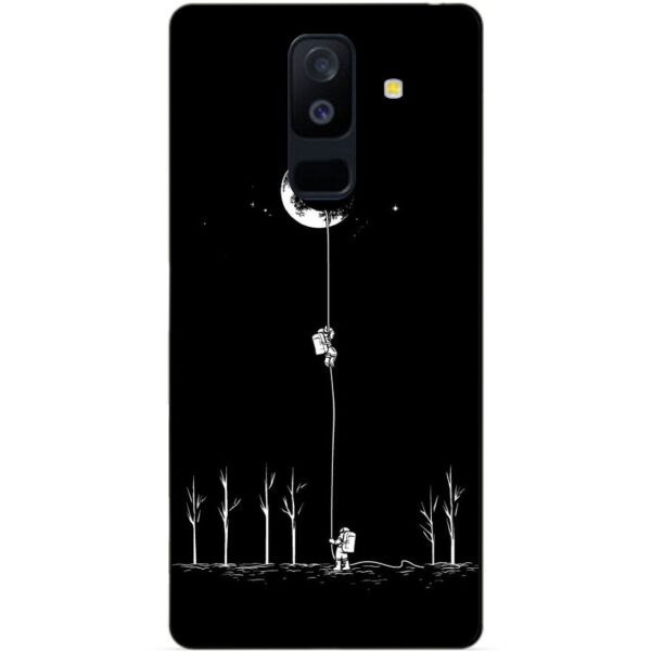 

Чехол силиконовый Candy для Samsung A6 Plus с рисунком Луна