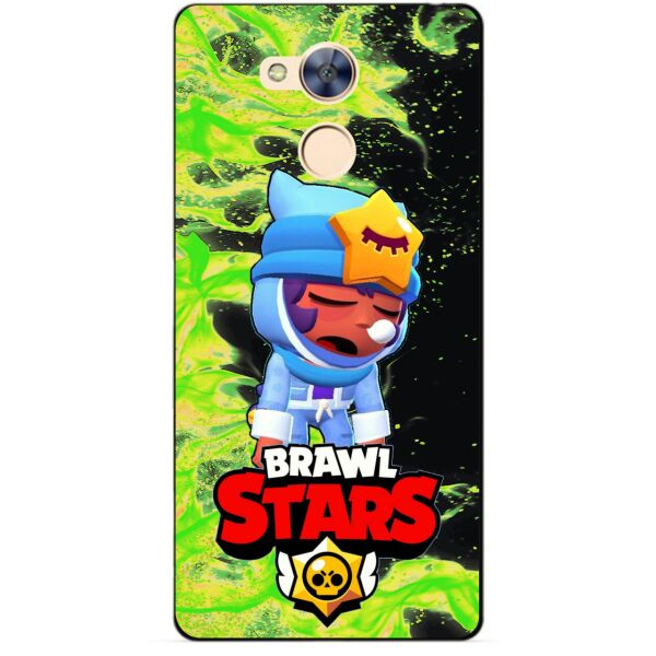 

Силиконовый бампер чехол Candy для Huawei Honor 6a с Героем Brawl Stars Сонный Сэнди