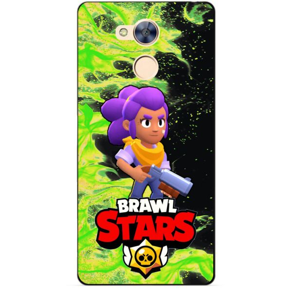 

Силиконовый бампер чехол Candy для Huawei Honor 6a с Героем Brawl Stars Шелли