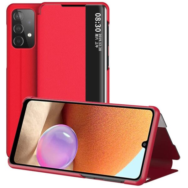 

Чехол-книжка Smart View Cover для Samsung Galaxy A72 4G / A72 5G Красный (166159)